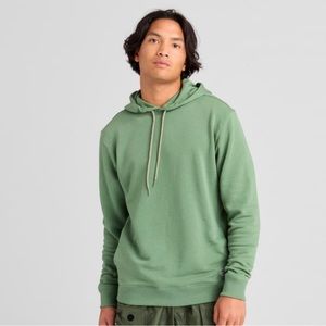 New Allbirds Green Hoodie w/ Pockets